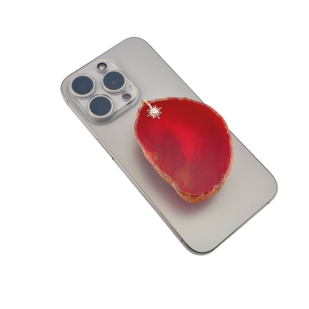 Red Agate Popsocket