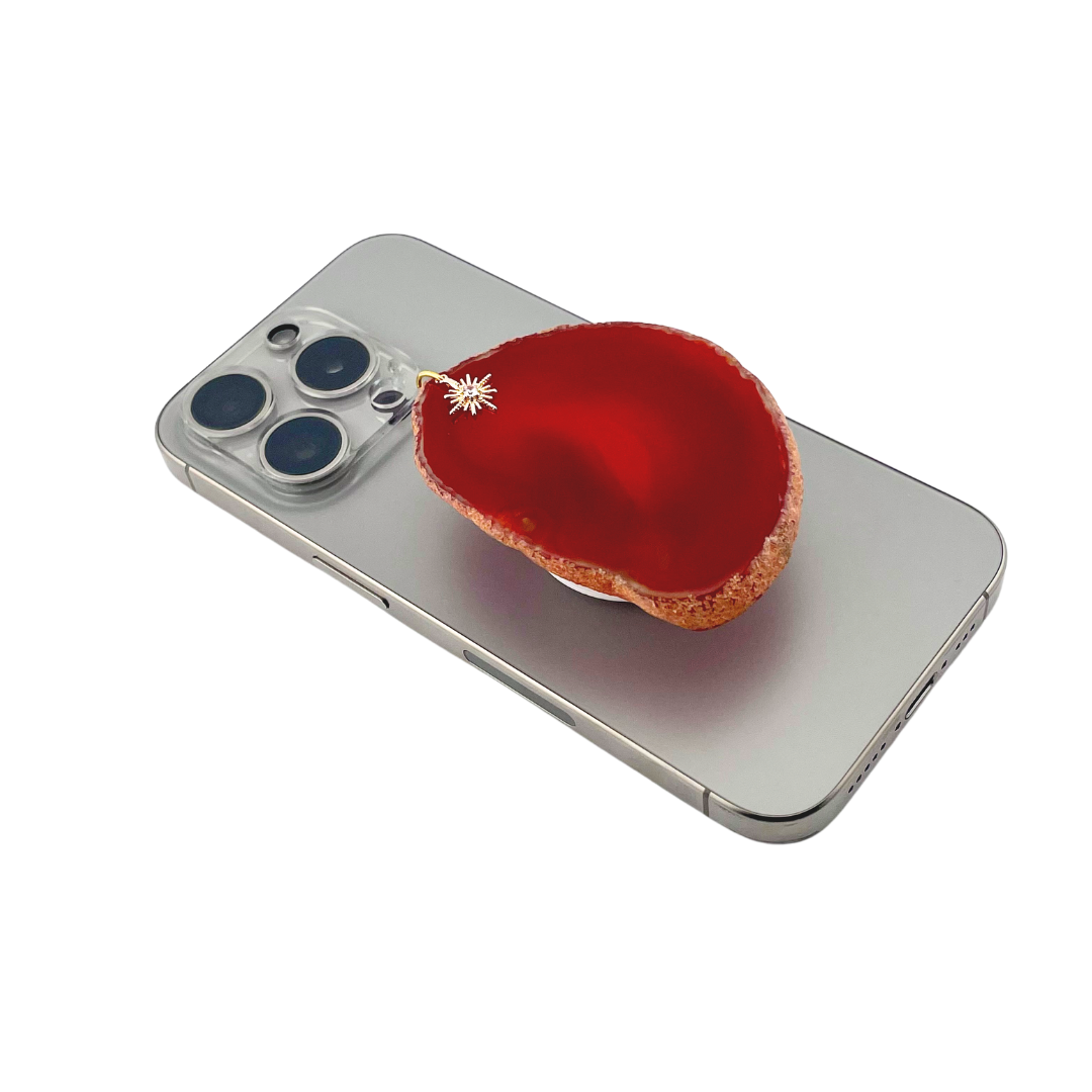 Red Agate Popsocket