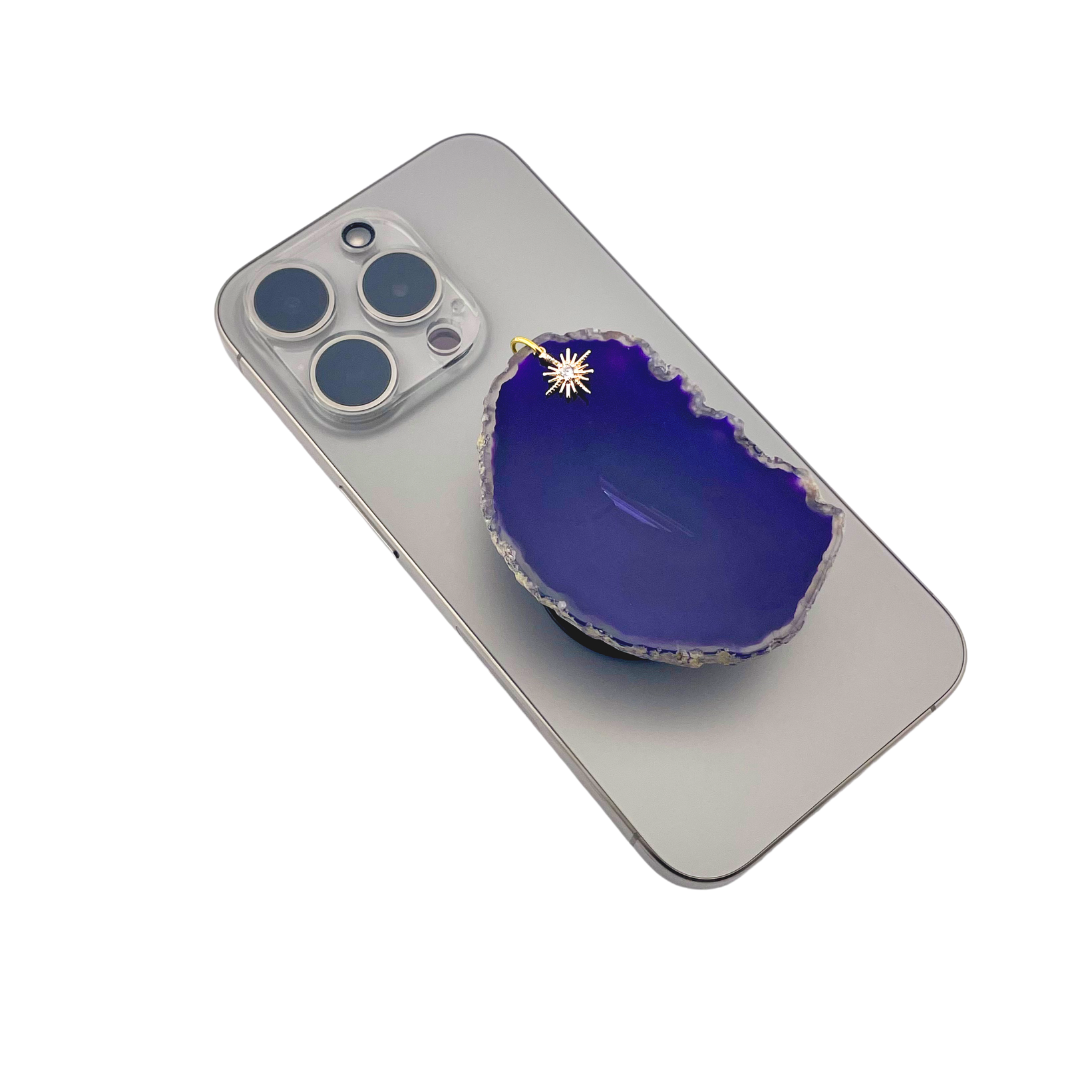 Purple Agate Popsocket